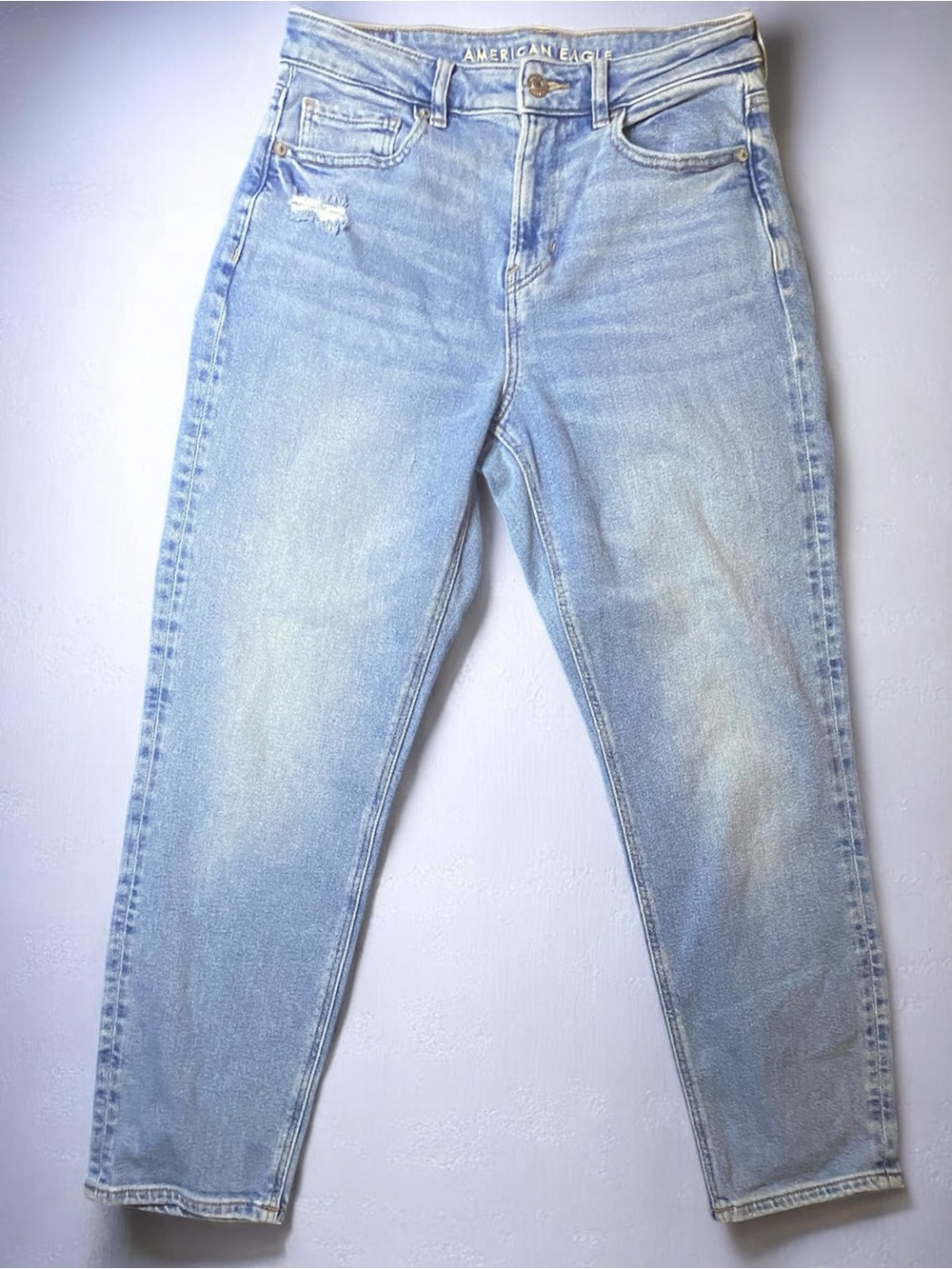American Eagle High Rise Mom Jeans sz 4 Short